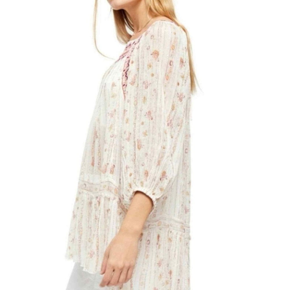 Free People Dance Magic Tunic in Ivory Colorway - Picture 6 of 16